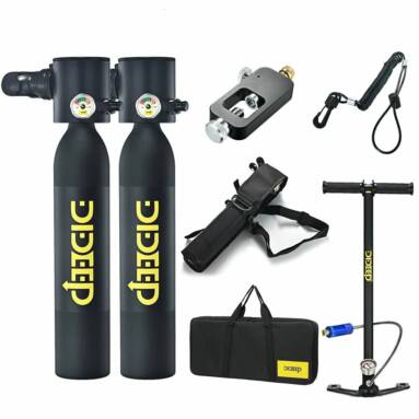 €244 with coupon for DIDEEP 0.5L Mini Scuba Oxygen Cylinder Air Tank from BANGGOOD