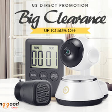 Up to 50% OFF for US Home and Garden Clearance from BANGGOOD TECHNOLOGY CO., LIMITED