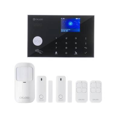 €38 with coupon for DIGOO DG-ZXG30 433MHz 2G&GSM&WIFI Smart Home Security Alarm System Protective Shell Alert with APP from BANGGOOD