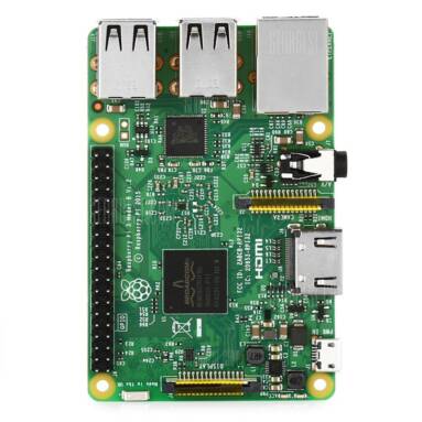 $29 with coupon for DIY Raspberry Pi Model 3 B Motherboard  –  ENGLISH VERSION  GREEN from GearBest