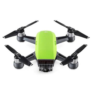 $599 with coupon for DJI Spark Mini RC Selfie Drone  –  RTF  GREEN from GearBest