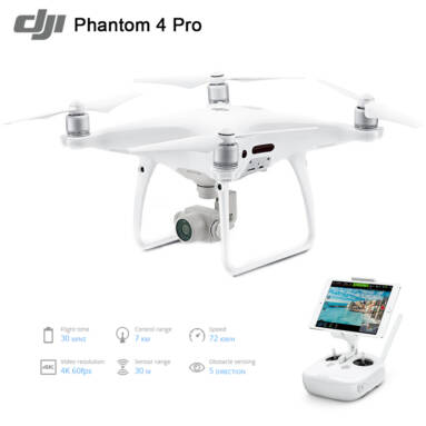 Big Discount Only $1,499.00 with Free Shipping for DJI Phantom 4 Pro Intelligent Drone RC Quadcopter from Zapals