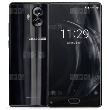 $89 with coupon for DOOGEE Mix Lite 4G Smartphone  –  BLACK from GearBest