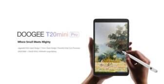 €121 with coupon for DOOGEE T20 Mini Pro Tablet 256GB from BANGGOOD