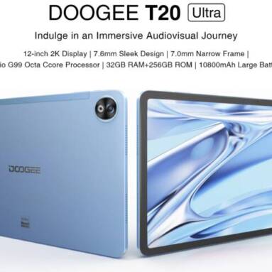 €261 with coupon for DOOGEE T20 Ultra Tablet 256GB from EU warehouse BANGGOOD