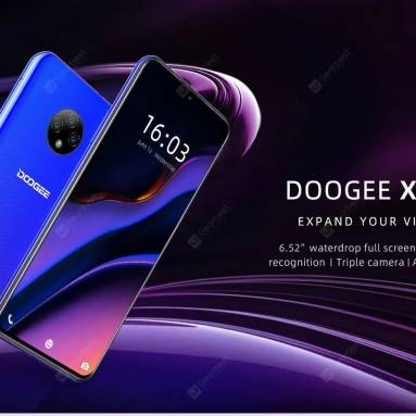 $69 with coupon for DOOGEE X95 Android 10 4G-LTE Cellphones 6.52 Display MTK6737 16GB ROM Dual SIM from GEARBEST