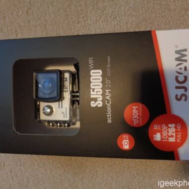 SJCAM SJ5000 WIFI Action Camera Unboxing Review