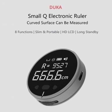 €10 with coupon for DUKA ATuMan Q Electric Ruler Distance Meter Tape HD LCD Screen Ruler Tools Tape Measure Curve Irregular Object from ALIEXPRESS