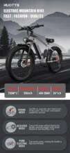 €1121 with coupon for DUOTTS F26 Electric Bicycle from EU CZ warehouse BANGGOOD