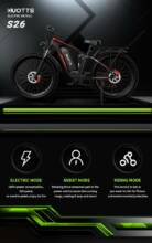 €1250 with coupon for DUOTTS S26 Pro Electric Bike from GSHOPPER