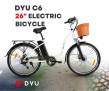 €569 with coupon for DYU C6 Electric Bike from EU warehouse GSHOPPER
