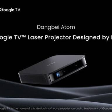 €779 with coupon for Dangbei Atom First Google TV Laser Projector from EU warehouse BANGGOOD