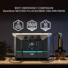 €568 with coupon for DaranEner NEO1500Pro Portable Power Station from EU warehouse GEEKMAXI