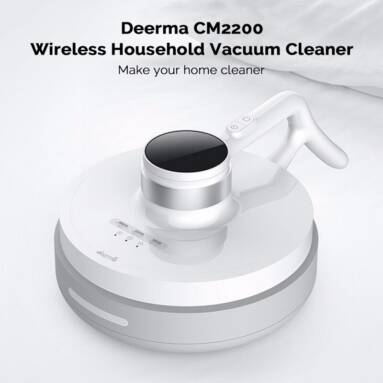 €124 with coupon for Deerma CM2000 Cordless Handheld Mite Controller Ultraviolet Anti-mite Vacuum Cleaner from XIAOMI Youpin from BANGGOOD