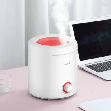 €27 with coupon for Deerma DEM-F300 Household Bedroom Mute Mini Office Humidifier from Xiaomi Ecological System 2.5L Capacity Add Water Easily from BANGGOOD