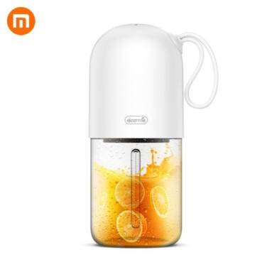 €18 with coupon for Deerma DEM-NU01 Portable Mini Fruit Juicer Kitchen Electric Mixer Mini Capsule Shape Powerful Electric Juice Cup From XIAOMI Youpin from BANGGOOD
