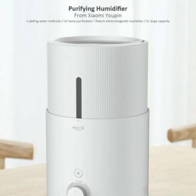 $74 with coupon for Deerma DEM – SJS600 5L Purifying Humidifier from Xiaomi Youpin from GearBest