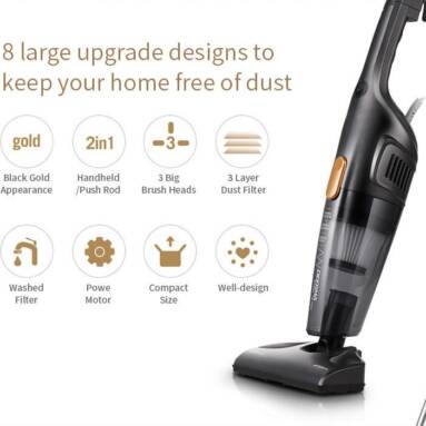 €32 with coupon for Deerma DX115C Household Vacuum Cleaner from EU CZ warehouse BANGGOOD