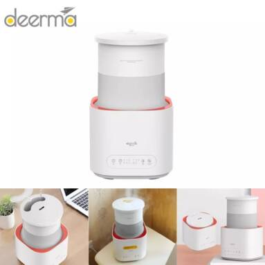 €23 with coupon for Deerma F235 3L Large Capacity Foldable Humidifier Intelligent Constant Humidity System Sensitive Touch Control 12h Free timing 250ml/h Spray for Bedroom Office from EU CZ warehouse BANGGOOD