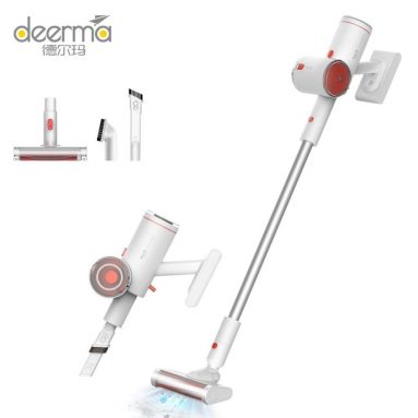 €61 with coupon for Deerma VC25 Wireless Vacuum Cleaner 10000Pa Suction Ultra Light Handheld Mute Vacuum Cleaners for Home And Car from Xiaomi Ecological Chain from EU GER warehouse TOMTOP
