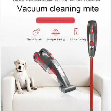 €39 with coupon for Dibea BX-350 Wireless Vacuum Cleaner EU CZ Warehouse from BANGGOOD