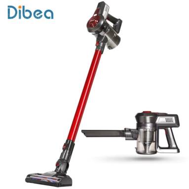 $93 with coupon for Dibea C17 2-in-1 Wireless Vacuum Cleaner Red from GearBest