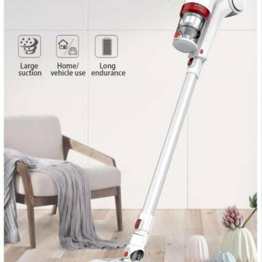 €86 with coupon for Dibea DW200 Cordless Vacuum Cleaner 10KPa Strong Suction Dust Collector With Wall Hanging Rack from BANGGOOD