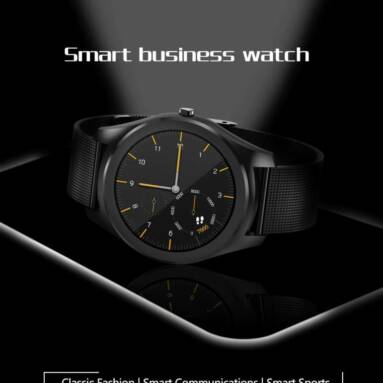 $39 with coupon for Diggro DI03 Bluetooth Siri Smart watch MTK2502C 128MB+64MB 1.15cm Ultra-thin IP67 Heart Rate Monitor Pedometer Sedentary Remind Sleep Monitor Notifications Pushing for Android & IOS – GOLDEN from GearBest