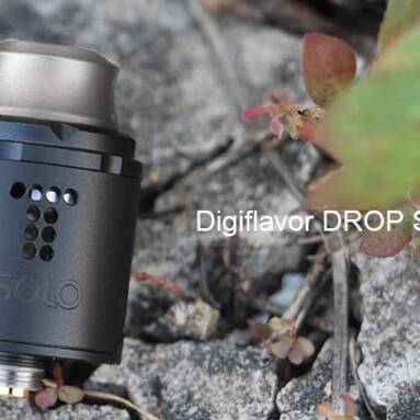 $22 with coupon for Digiflavor DROP SOLO RDA – BLACK