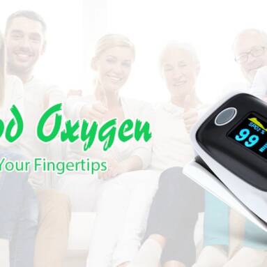 $14 with coupon for Digital Fingertip Pulse Oximeter from GearBest