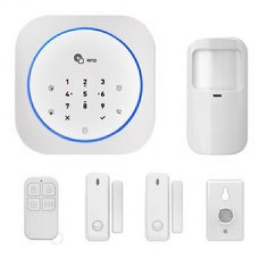 € 16 com cupom para Digoo DG-MAS1 Novos kits de sistema de alarme doméstico sem fio GSM 433 MHz DIY IOS e Android APP Intercom Siren - DG-MAS1 Sistema de alarme da BANGGOOD