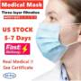 Medical Face Mask 3 Ply High Quality Cotton and Non-woven Filter Cloth FDA CE Approved