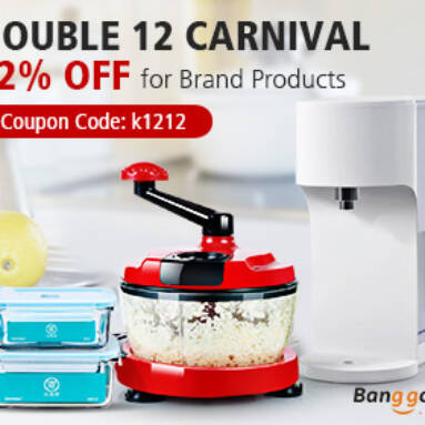 12% OFF Coupon for Kitchen Brand Products from BANGGOOD TECHNOLOGY CO., LIMITED