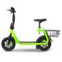 DoubleHunter C1 Outdoor 8.8Ah Battery Smart Folding Electric Bike - YELLOW GREEN 