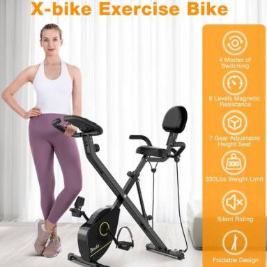 €67 with coupon for Doufit EB-11 Folding Exercise Bikes from EU PL warehouse BANGGOOD
