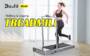Doufit TD-01 Electric 2-in-1 Desk Treadmill with Remote Control Folding Walking Pad