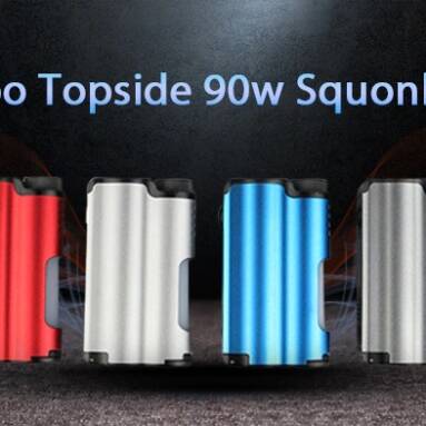 $69 with coupon for Dovpo Topside 90W Squonk Mod – GUNMETAL from GearBest