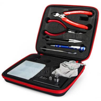 $15 with coupon for E – Cigarette Atomizer DIY Coil Tool Kit  –  AS THE PICTURE from GearBest