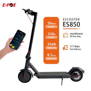 €299 with coupon for E-FOX Electric Scooter with 350W Motor from EU warehouse GSHOPPER