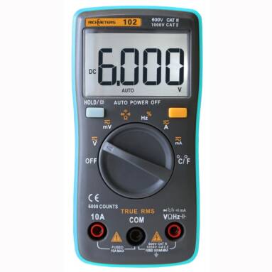 43% OFF RICHMETERS RM102 True RMS Multifunctional LCD Digital Multimeter,limited offer $12.59 from TOMTOP Technology Co., Ltd