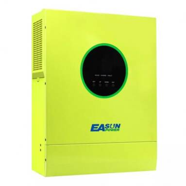 €559 with coupon for EASUN POWER 5600W Solar Inverter, MPPT 80A Solar Charger, 500VDC PV Open Circuit Voltage, 48V Battery, Pure Sine Wave Off Grid Inverter, Parallel Up to 9 Units, 5G WiFi, APP Control from EU warehouse GEEKBUYING