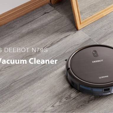 €95 with coupon for ECOVACS DEEBOT N79S Robot Vacuum Cleaner Auto & Manual Power Adjustment, 1000Pa Suction 2600mAh with APP Control EU CZ WAREHOUSE from BANGGOOD