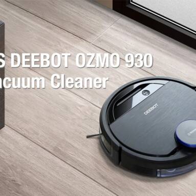 €218 with coupon for ECOVACS DEEBOT OZMO 930 robot vacuum cleaner from GEARBEST