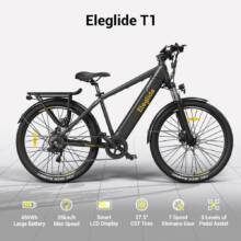 €739 with coupon for ELEGLIDE T1 Electric Bike MTB Bike 27.5 Inch Tires 36V 12.5AH Battery 250W Motor Shimano 7 Gears Max Speed 25Km/h Max Load 120KG from EU PL warehouse GEEKBUYING