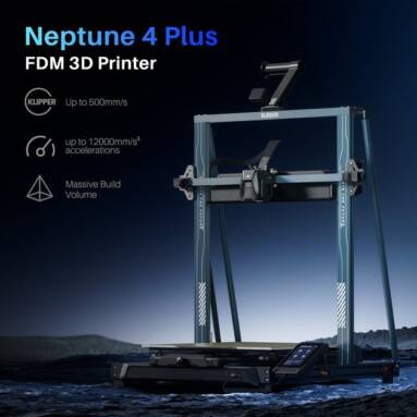 €302 with coupon for ELEGOO® Neptune 4 Plus FDM 3D Printer from EU warehouse BANGGOOD