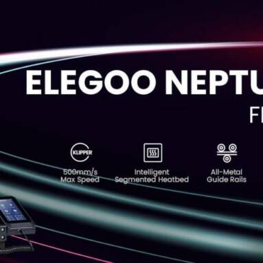 €255 with coupon for ELEGOO® Neptune 4 Pro FDM 3D Printer from EU warehouse BANGGOOD