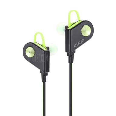 $17 with coupon for ELEPHONE Rexso Listen 1 Wireless Sports Headphones  –  GREEN from GearBest