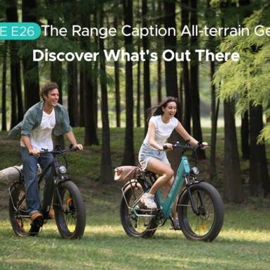 €1289 with coupon for ENGWE E26 Step-over Electric Bike from EU warehouse GEEKBUYING