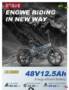 ENGWE EP-2 PRO 750W Folding Fat Tire Electric Bike