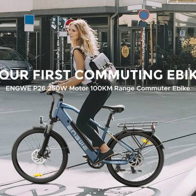 €1099 with coupon for ENGWE P26 Electric Mountain Bike from EU warehouse GEEKMAXI (free gift ENGWE 7L Bike Rack Bag)